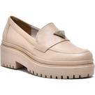 Loafer Mocassim Tratorado Strass Tendência 23-17002 Via Marte