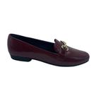 Loafer Piccadilly Verniz Vinho 250275 Conforto - Bordô 36