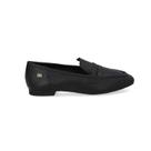 Loafer Usaflex Couro Básico Feminino - Preto - 39