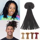 Loc Extensions LIKIMIYA Human Hair 0,4 cm 20 cm 30 fios 1B