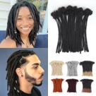Loc Extensions Lounoke Human Hair, 20 cm, tamanho de lápis, 40 fios
