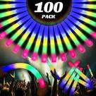 Local de festa Foam Glow Sticks! 100 unidades de 18,5 polegadas com LED de 4 cores