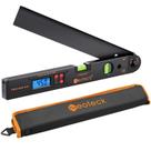 Localizador de ângulo digital e transferidor Neoteck Aluminium 40cm 225