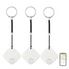 Localizador de chaves inteligente Gaoducash Bluetooth Tracker, pacote com 3, branco