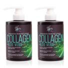 Loção BLOOM Creme Corporal Firmador de Colágeno 450 ml com Aloe Vera Loção BLOOM Creme Corporal Firmador de Colágeno 450 ml com Aloe Vera