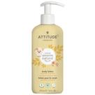 Loção corporal ATTITUDE para pele sensível hipoalergênica de bebês 480 ml