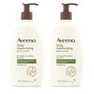 Loção Corporal Aveeno Hidratante Diário - 2 x 532ml - Para Pele Seca