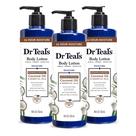Loção corporal Dr Teal's Óleo de coco e óleos essenciais 540mL (x3)