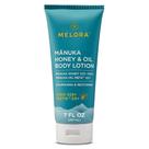 Loção corporal MELORA Manuka Honey Hidratante 200mL para mulheres e homens