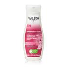 Loção corporal Weleda Pampering Wild Rose 200mL com óleo de jojoba