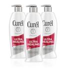 Loção Curel Ultra Healing para mãos e corpo 384 ml (pacote com 3)