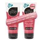 Loção de proteção solar All Good SPF 30 Óxido de zinco 89 ml, pacote com 2 unidades