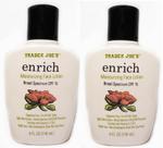 Loção facial hidratante Trader Joe's Enrich SPF 15 120mL x2