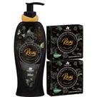 Loção Hidratante Corporal +2 Sabonete Rosas Negras Davene