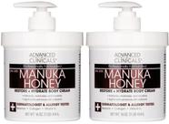 Loção hidratante e de manteiga corporal Advanced Clinicals Manuka Honey Loção hidratante e de manteiga corporal Advanced Clinicals Manuka Honey