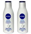 Loção hidratante Nivea Lotion Express 200 ml Pct Unds Loção hidratante Nivea Lotion Express 200 ml Pct Unds