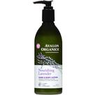 Loção para mãos e corpo Avalon Organics Nourishing Lavender 350ml