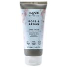 Loção para mãos I Love Naturals Rosa e Argan 100ml para pele seca