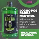 Loção Pós Barba Profissional Hidratante Masculino 1L Menthol Loção Pós Barba Profissional Hidratante Masculino 1L Menthol