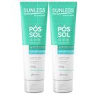 Loção Pós Sol com Aloe Vera e Camomila Sunless 120g Alívio e Hidratação
