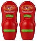 Loção Roll-On para massagem muscular Deep Heat 50 ml (pacote com 2)