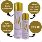 Loção Spray Hidratante Corporal Giovanna Baby Acido Hialurônico + Desodorante Corporal Com Fps