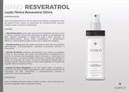 Loção tônica resveratrol 120ml