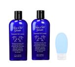 Loção Two Old Goats 240 ml (pacote com 2) com frasco de viagem exclusivo