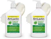 Loción Corporal AmLactin 400 ml con 12% de Ácido Láctico - Paquete de 2