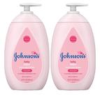 Loción para Bebé Johnson's Baby 500 ml con Dispensador Pack de 2