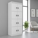 Locker Armário Guarda Volumes 0,60m x 1,60m 8 Portas com Chave Locker Armário Guarda Volumes 0,60m x 1,60m 8 Portas com Chave