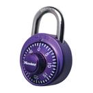 Locker Lock Master Lock 1526D Combinação roxa 48 mm Locker Lock Master Lock 1526D Combinação roxa 48 mm
