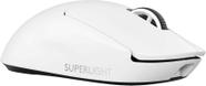Logitech - G PRO X SUPERLIGHT 2 LIGHTSPEED Mouse óptico sem fio leve para jogos com sensor HERO 32K DPI - Off-White-910-006636