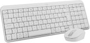 Logitech MK250 Combo Teclado e Mouse Sem Fio Bluetooth ABNT2 Ambidestro Compacto, Compatível com PC e Mac