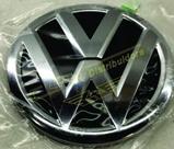 Logo Preto Tampa Traseira Original Vw
