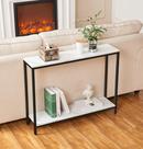 Logotipo de mesa de console para entrada: mármore sintético, MDF, moldura dourada Logotipo de mesa de console para entrada: mármore sintético, MDF, moldura dourada