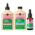 Lola Cosmetics Densidade Kit Shampoo + Acidificante + Tônico Noturno