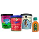 Lola Cronograma Masc Xapadinha + Danos Vorazes + Rapunzel + Pinga! Óleo Cenoura e Oliva 50ml