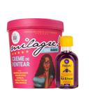 Lola Milagre Creme para Pentear 450ml + Pinga! Óleo Açaí e Pracaxi 50ml