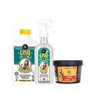 Lola Vintage Girls Alisante 100g + Liso Leve Solto Sh 250ml + Spray 200ml
