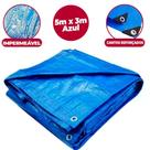 Lona Azul 5x3m Impermeável MultiUso Camping Carreta Piscina - Starfer