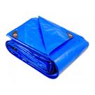 Lona Azul Grande 3x3 Polietileno Piscina Barraca Telhado