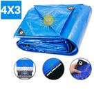 Lona Carreteiro Leve 4x3m Impermeável Multiuso Camping Piscina Proteção Uv 75g/m2 - Starfer