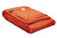 Lona Carreteiro Plástica Laranja 10x8m 150 micras Beltools