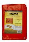 Lona Carreteiro Plástica Laranja 12x10m 150 micras Beltools