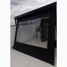 Lona Confeccionada Alta Resistência para Toldo Cortina várias medidas *SOMENTE A LONA* Cor Preto