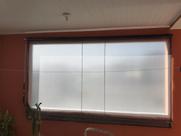 Lona Confeccionada para Toldo Cortina *SOMENTE A LONA* Medidas 3,20m x 2m Translúcida Cinza