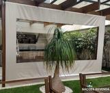 Lona Confeccionada para Toldo Cortina *SOMENTE A LONA* Medidas: 3m x 2,50m Alta Resistência