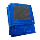 Lona de Caminhão Azul x Preto 2x2 500 Micras