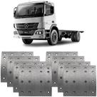 Lona de Freio 0134T MB Atego Atron 1315 1318 1418 1518 1620 1635 1715 1718 1718 1719 1720 1721 1723 1725 2324 2425 2726 Traseira